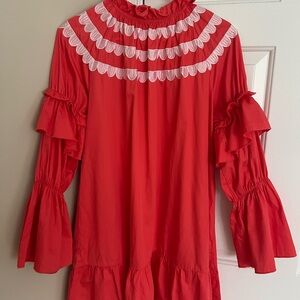 Cynthia Rowley coral dress